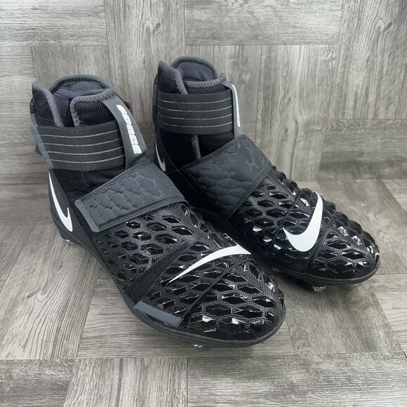 Nike Force Savage Elite 2 TD Mens Football Cleats Black Size 12 CI1710-001 New - Picture 2 of 8